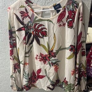 Daytrip Cream Floral Blouse
